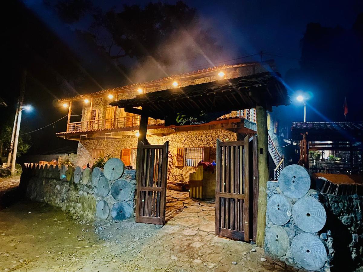 Tay Homestay Lang Da Co Khuoi Ky- Ban Gioc Cao Bang Eksteriør billede