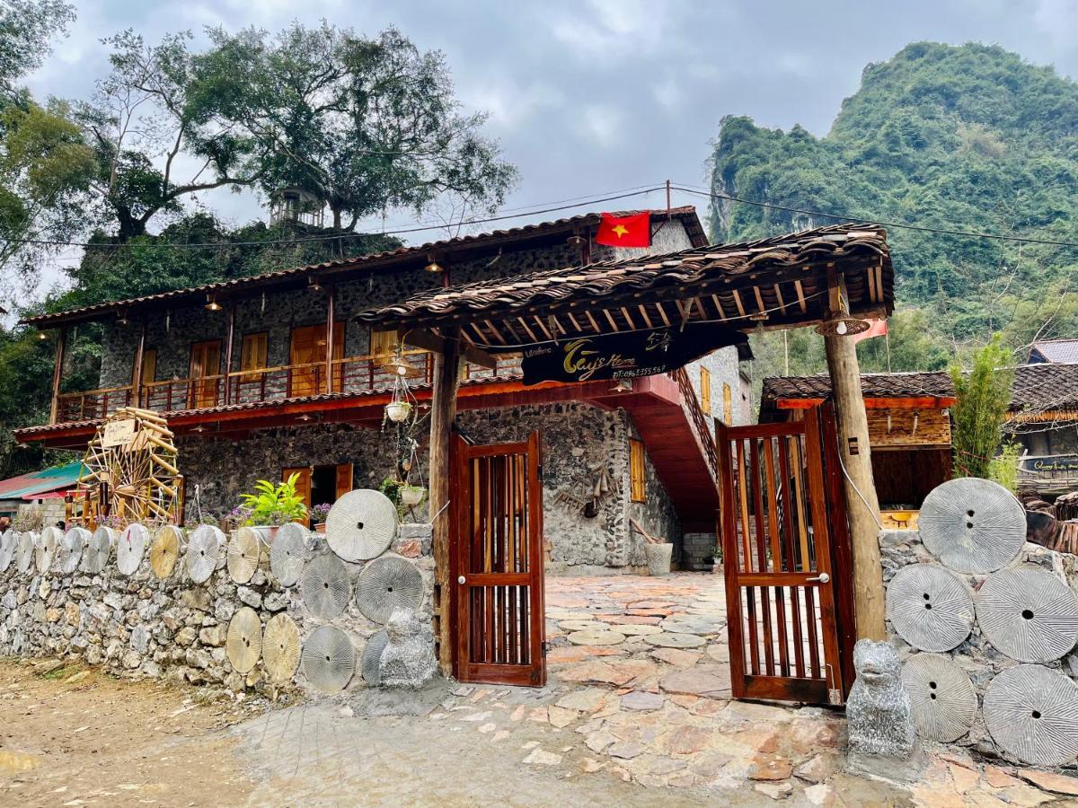 Tay Homestay Lang Da Co Khuoi Ky- Ban Gioc Cao Bang Eksteriør billede