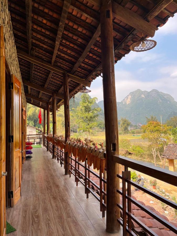 Tay Homestay Lang Da Co Khuoi Ky- Ban Gioc Cao Bang Eksteriør billede