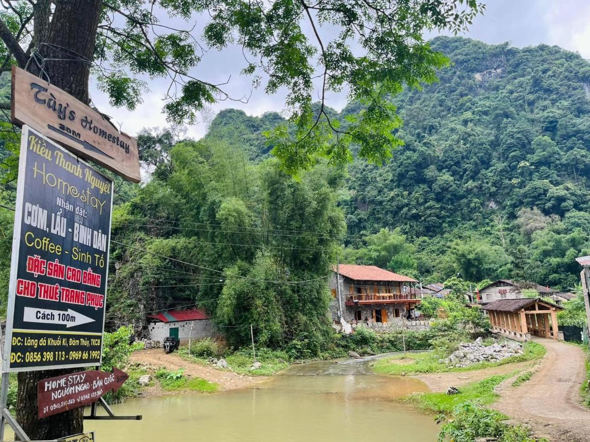 Tay Homestay Lang Da Co Khuoi Ky- Ban Gioc Cao Bang Eksteriør billede