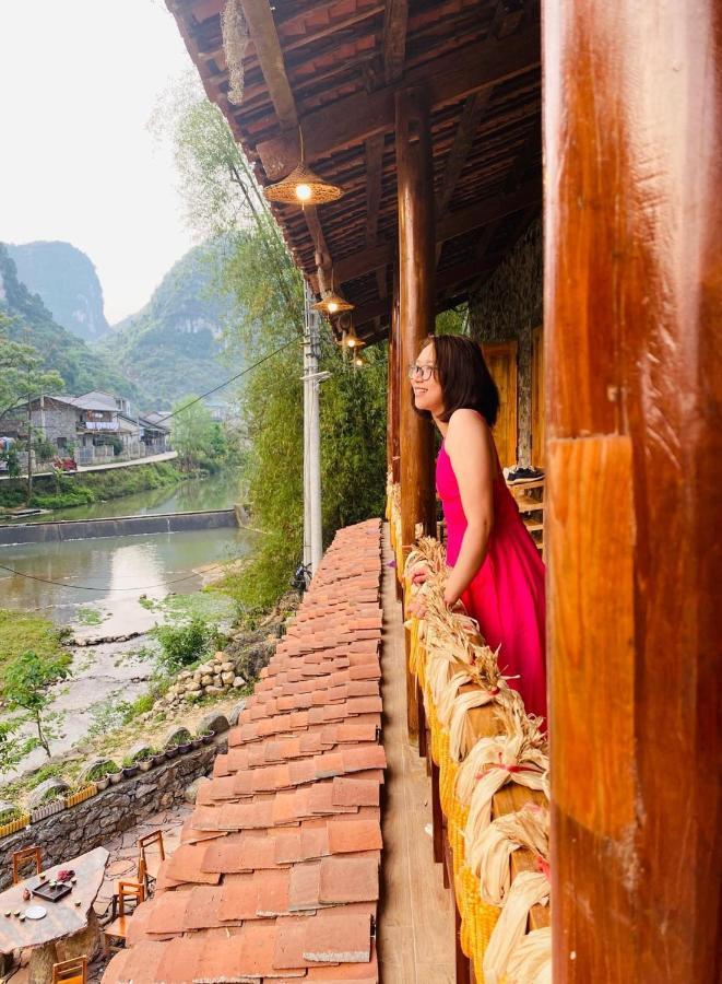 Tay Homestay Lang Da Co Khuoi Ky- Ban Gioc Cao Bang Eksteriør billede